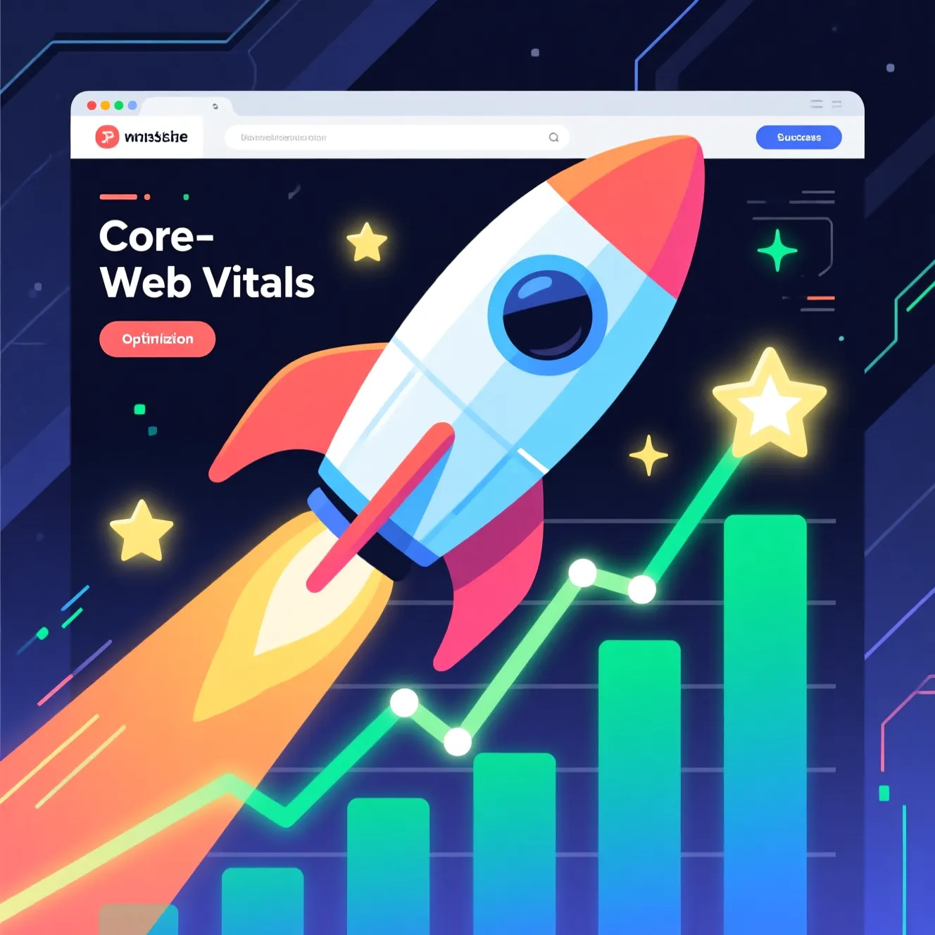 چطور یک سایت فوق سریع و سبک بسازیم (Core Web Vitals 2025)